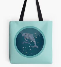 Dolphin Adventure Tote Bag