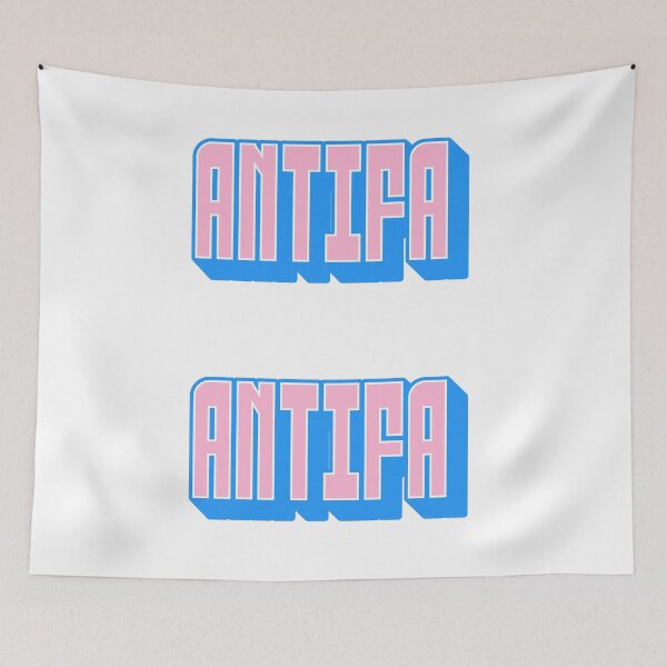 Item preview, Antifa trans flag designed and sold by PeriwinkleStone.