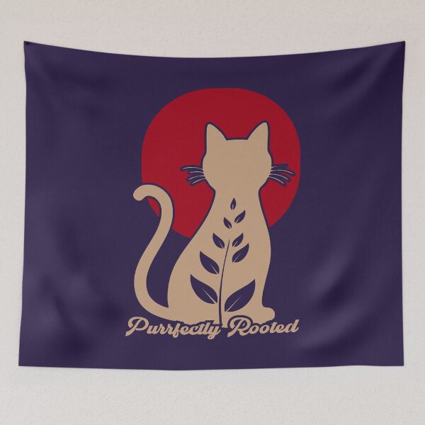 Item preview, Purrfectly Rooted designed and sold by Milena R..