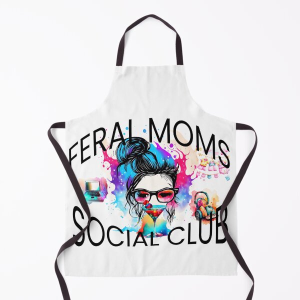Item preview, Feral Moms Social Club, Feral Wife, funny gifts for Independent Women designed and sold by Printek.