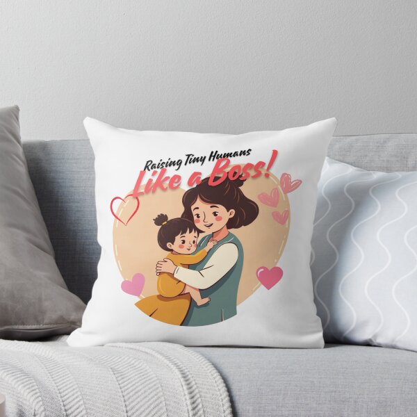 Item preview, Rising Tiny Humans Like a Boss! Motherhood Design designed and sold by ArtesioByZaber.