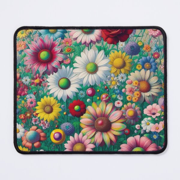 Item preview, Flowers, botanical, spring, floral pattern, cottagecore, japanese pop art designed and sold by Sugar Wisdom .