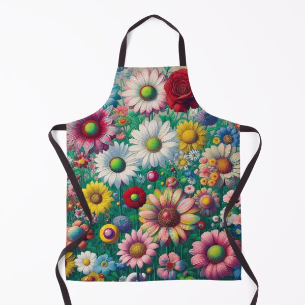 Item preview, Flowers, botanical, spring, floral pattern, cottagecore, japanese pop art designed and sold by Sugar Wisdom .