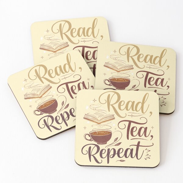 Item preview, Read, Tea, Repeat designed and sold by MagicWander.