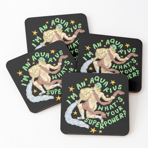 Item preview, I'm an aquarius what's your superpower? designed and sold by IHateDumplings.
