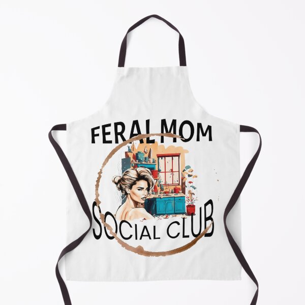 Item preview, Feral Moms Social Club, Feral Wife, funny gifts for Independent Women designed and sold by Printek.