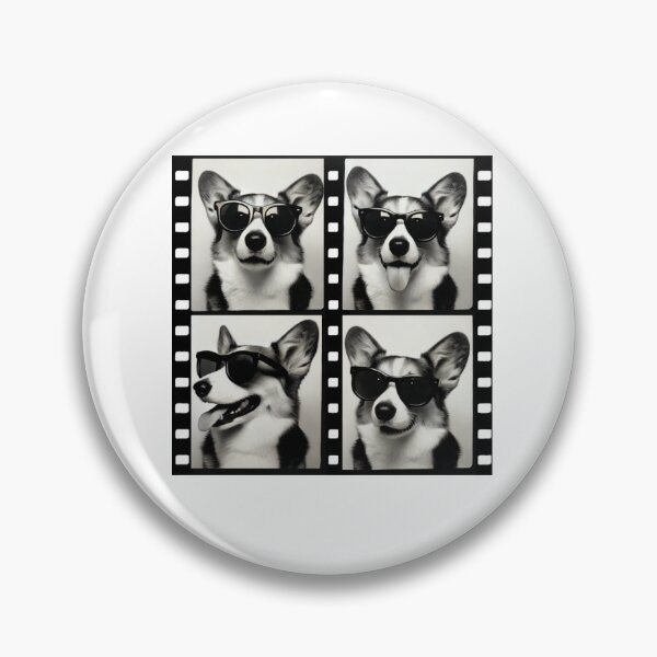 Item preview, Cool Corgi Vibes Funny Retro Corgi Dog Lover Shirt designed and sold by cirereyes.