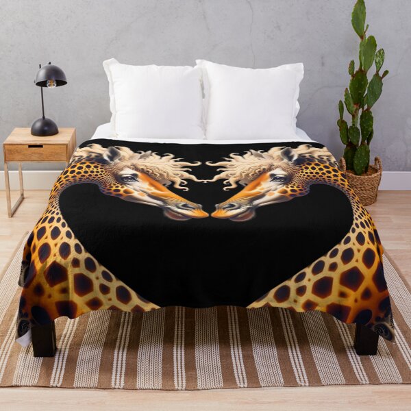 Item preview, Surreal Giraffe Heart Art - Fantasy Animal Illustration designed and sold by Witsprings.