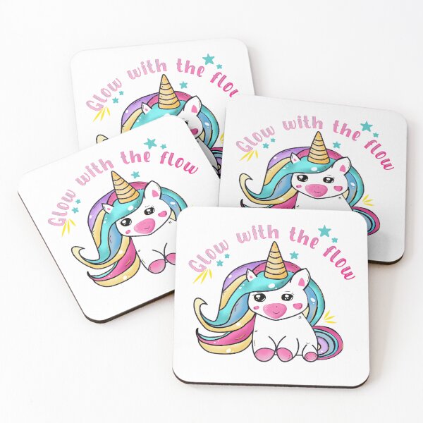 Item preview, Unicorn - Glow with the Flow  designed and sold by ForcePrint.