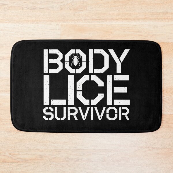 Item preview, Body Lice Survivor -  This gift is perfect for people with a dark sense of humor, survivalists, medical professionals, military personnel, and anyone who enjoys absurd and unconventional jokes. designed and sold by ZyziowskyArt.