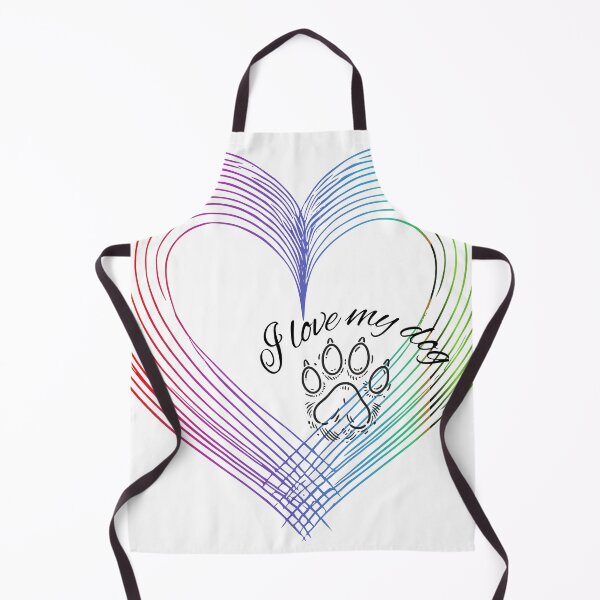 Item preview, I Love My Dog designed and sold by StormandStar.