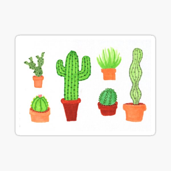 Cacti Sticker
