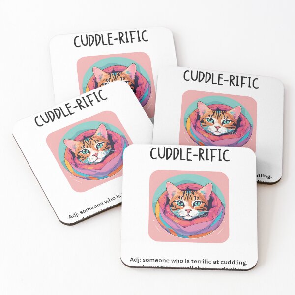 Item preview, Bengal cat Cuddle-rific designed and sold by Pop, Culture and Stuff.