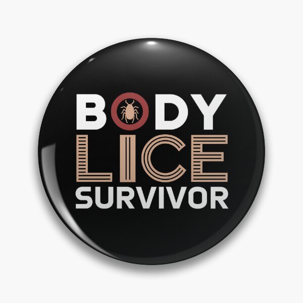 Item preview, Body Lice Survivor -  This gift is perfect for people with a dark sense of humor, survivalists, medical professionals, military personnel, and anyone who enjoys absurd and unconventional jokes. designed and sold by ZyziowskyArt.