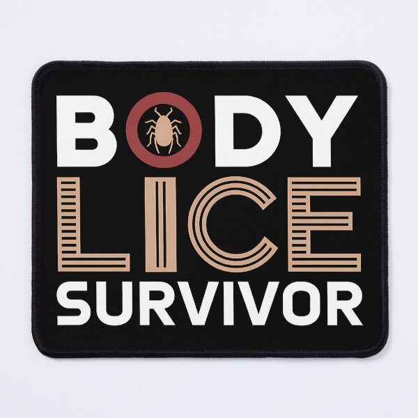 Item preview, Body Lice Survivor -  This gift is perfect for people with a dark sense of humor, survivalists, medical professionals, military personnel, and anyone who enjoys absurd and unconventional jokes. designed and sold by ZyziowskyArt.