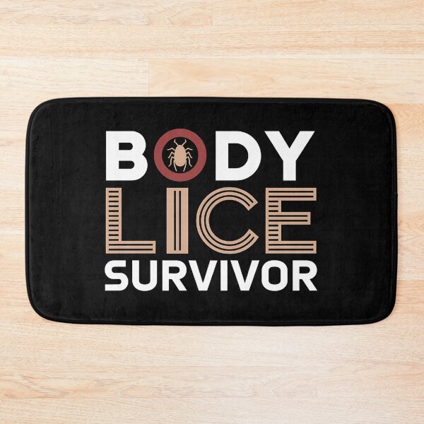 Item preview, Body Lice Survivor -  This gift is perfect for people with a dark sense of humor, survivalists, medical professionals, military personnel, and anyone who enjoys absurd and unconventional jokes. designed and sold by ZyziowskyArt.