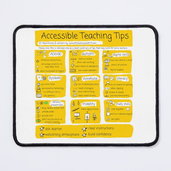 Item preview, Accessible Teaching Tips designed and sold by EmilyBrysonELT.