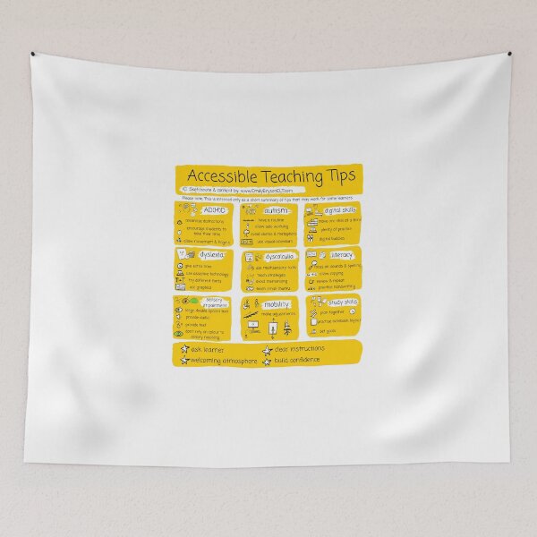 Item preview, Accessible Teaching Tips designed and sold by EmilyBrysonELT.