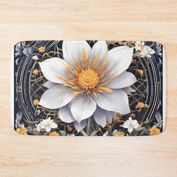 Item preview, Celestial Bloom – Mystical Floral Artwork  designed and sold by MystiqSlav.