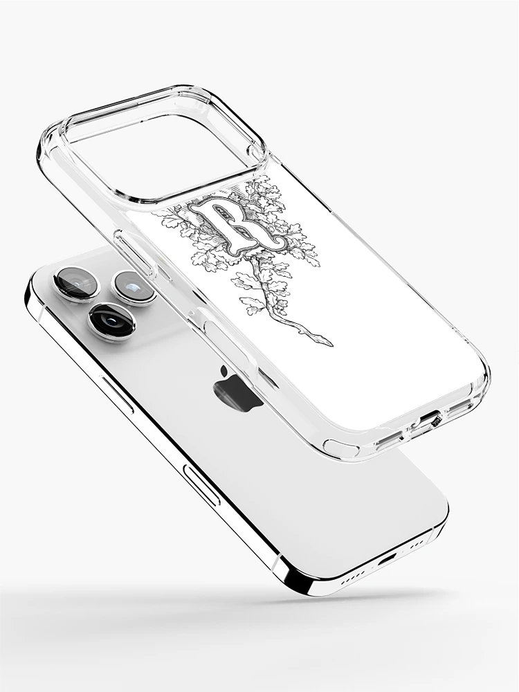 Thumbnail 2 of 5, iPhone Case, Oaken R Dropped Cap designed and sold by Rymdunge Art.