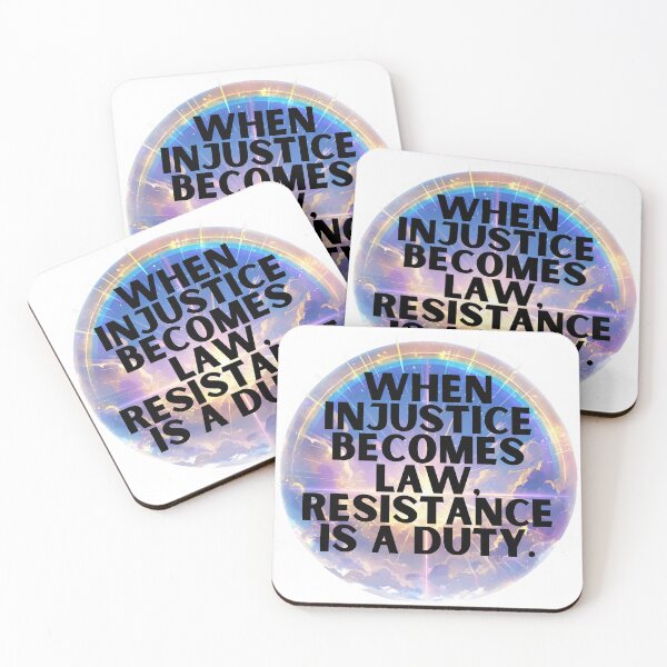 Item preview, When injustice becomes law, resistance is a duty designed and sold by MendaciousMina.