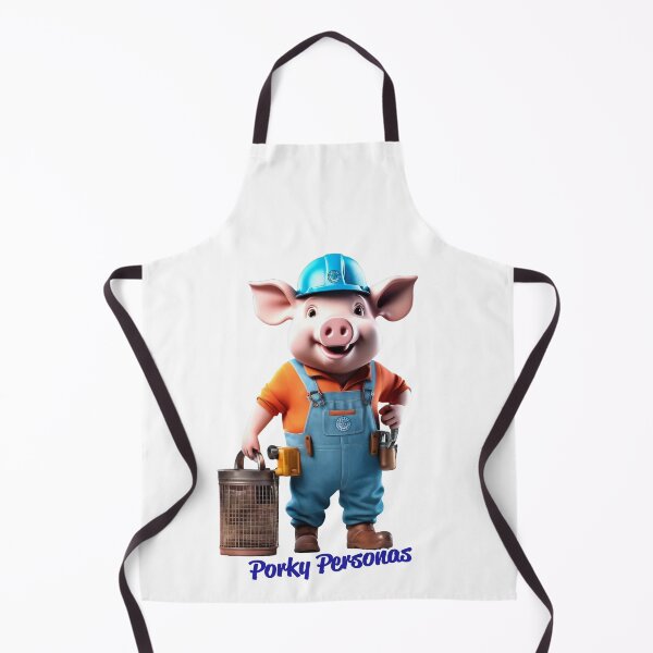 Item preview, Porky Personas Funny Pig Characters designed and sold by Drone-tees.