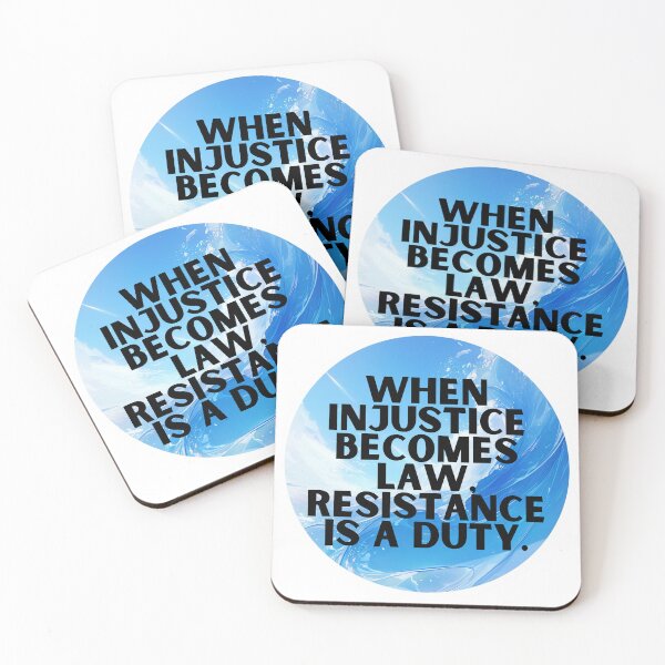 Item preview, When injustice becomes law, resistance is a duty designed and sold by MendaciousMina.