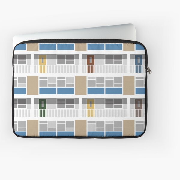 London Tower Block 01 Laptop Sleeve
