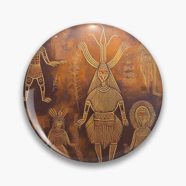 Item preview, Shamanic art cave paintings designed and sold by Goddess Channel.
