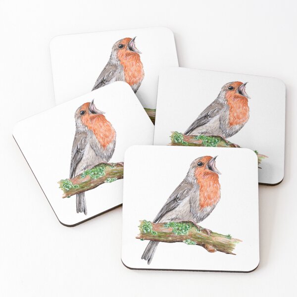 Item preview, Robin Singing To The Wind by B3cclesArt  designed and sold by B3cclesArt..