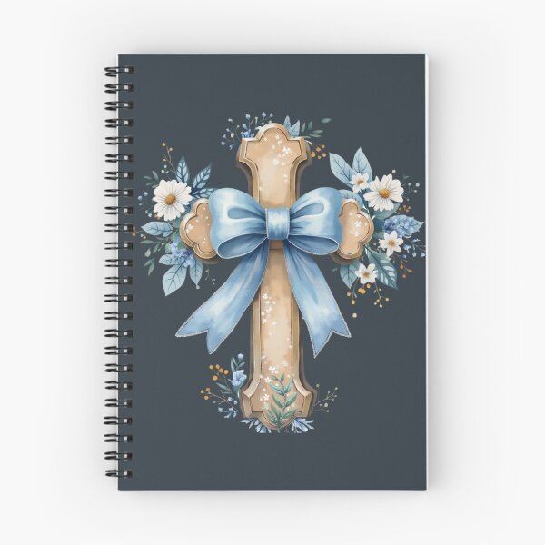 Item preview, cross with blue bow designed and sold by jkrphoto.