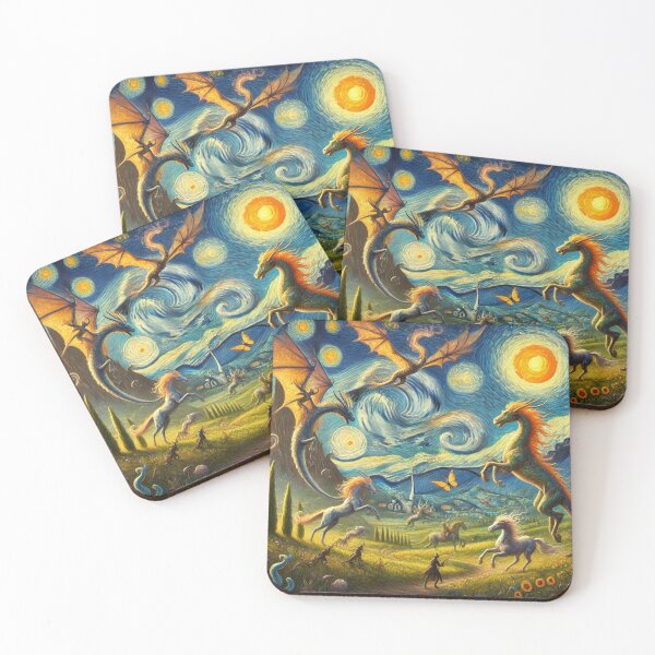 Item preview, Magical creatures in a fantastic landscape designed and sold by FotoworldEdel.