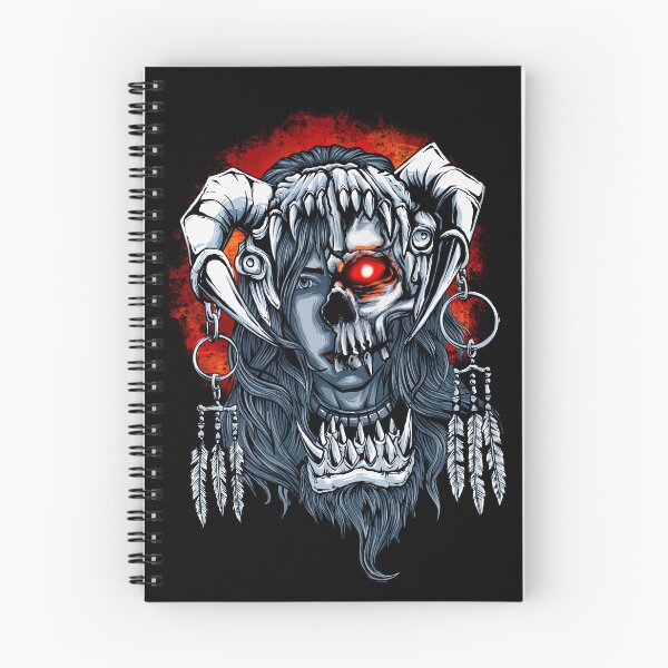 Item preview, Red eye skull girl designed and sold by gibimag.