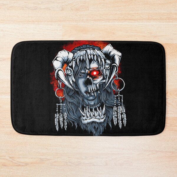 Item preview, Red eye skull girl designed and sold by gibimag.