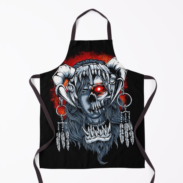 Item preview, Red eye skull girl designed and sold by gibimag.