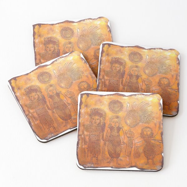 Item preview, Shamanic art cave paintings designed and sold by Goddess Channel.