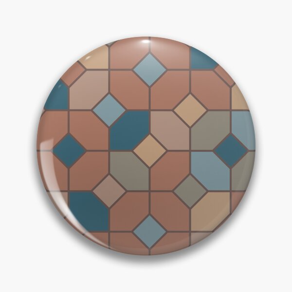 Item preview, Simple Geometric moroccan tile style shapes multicolored  designed and sold by Designsbyluzia.