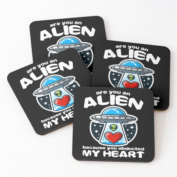 Item preview, ARE YOU AN ALIEN? BECAUSE YOU ABDUCTED MY HEART designed and sold by KEF Custom.