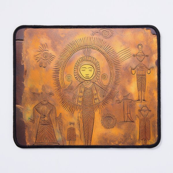 Item preview, Shamanic art cave paintings designed and sold by Goddess Channel.