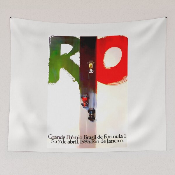 Item preview, Blast from the past art  F-1 in Rio 1985 designed and sold by Helios Be. Lavsh.