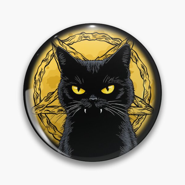Item preview, Black Magick Cat designed and sold by Black Wolf Style.