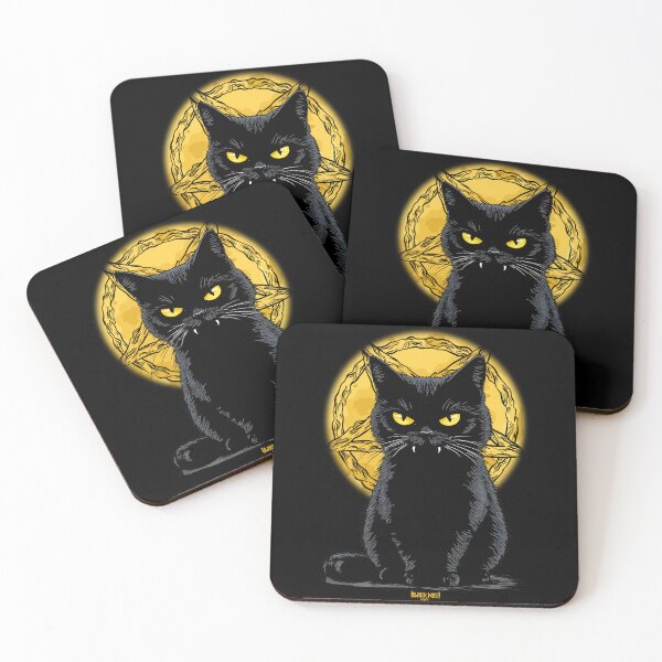 Item preview, Black Magick Cat designed and sold by Black Wolf Style.