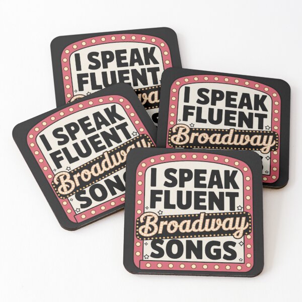 Item preview, I Speak Fluent Broadway Songs designed and sold by 123ks.