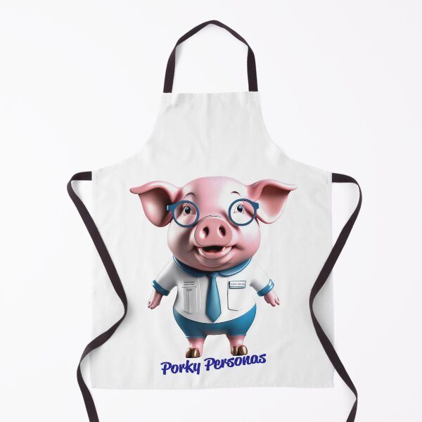 Item preview, Porky Personas Funny Pig Characters designed and sold by Drone-tees.