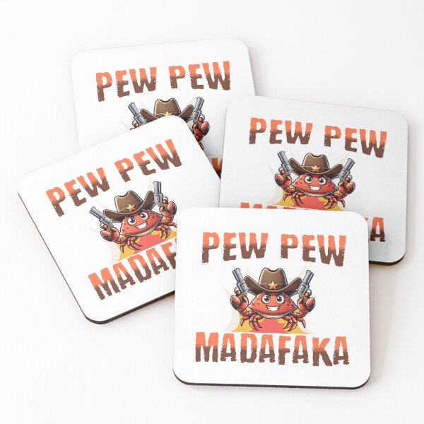 Item preview, Pew pew madafaka crab designed and sold by BritishDelights.