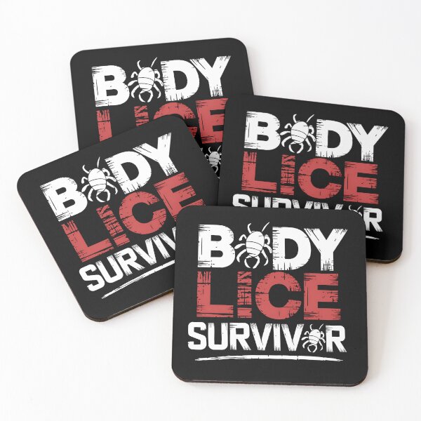Item preview, Body Lice Survivor -  This gift is perfect for people with a dark sense of humor, survivalists, medical professionals, military personnel, and anyone who enjoys absurd and unconventional jokes. designed and sold by ZyziowskyArt.