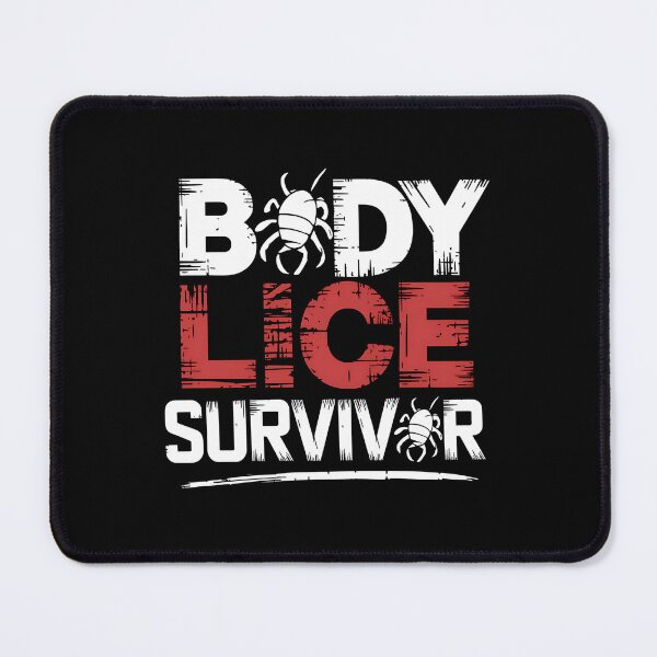 Item preview, Body Lice Survivor -  This gift is perfect for people with a dark sense of humor, survivalists, medical professionals, military personnel, and anyone who enjoys absurd and unconventional jokes. designed and sold by ZyziowskyArt.