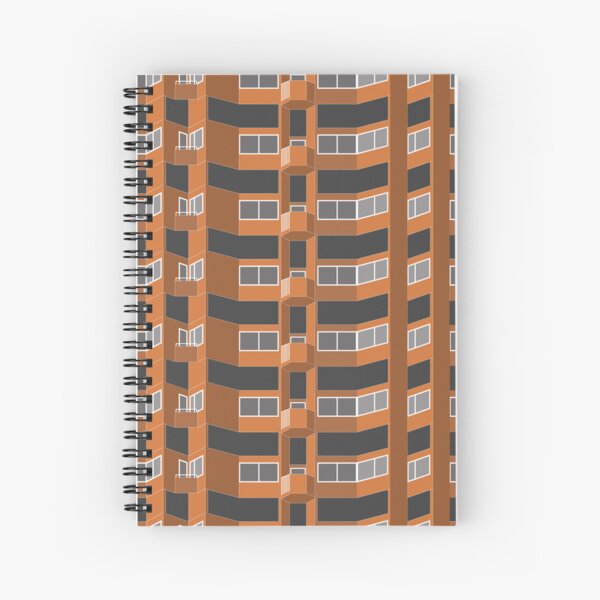 Worlds End Tower Spiral Notebook
