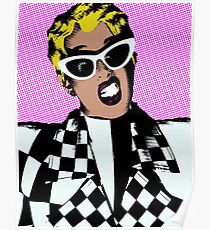 Invasion of Privacy pop art Poster