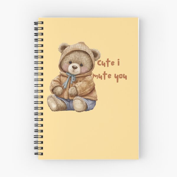 Item preview, Cute I mute you Teddy  designed and sold by Bindu1909 .